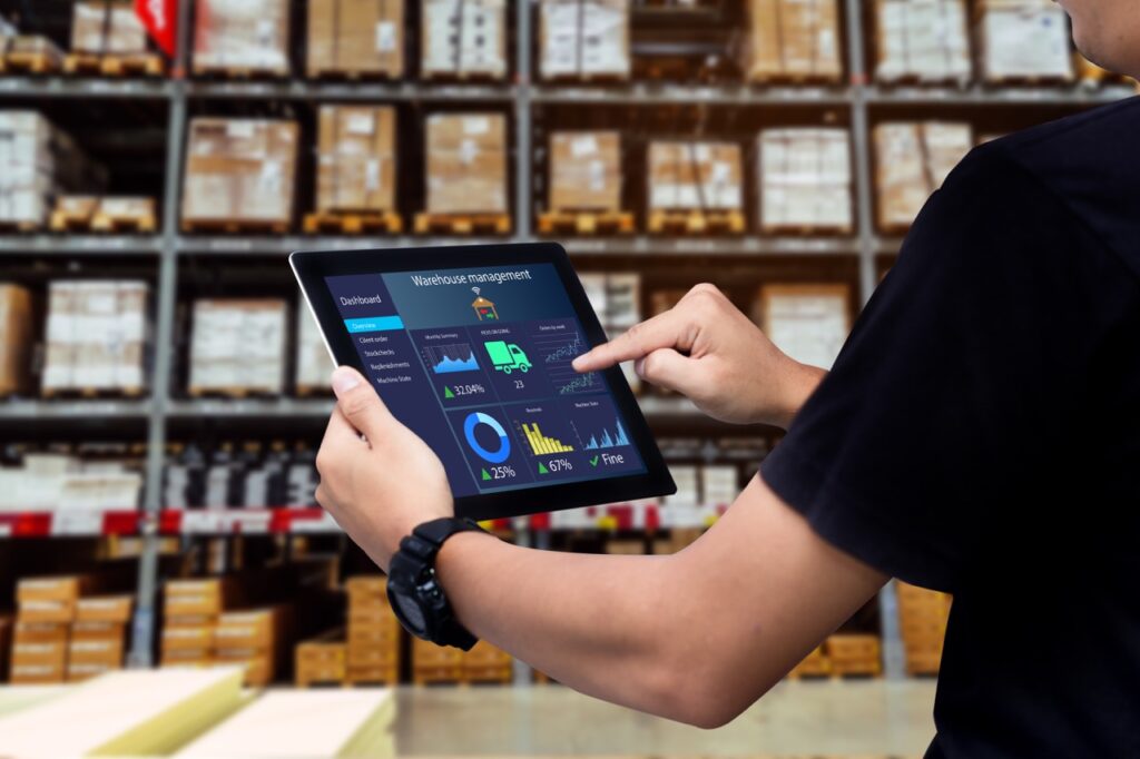 warehouse inventory management on ipad