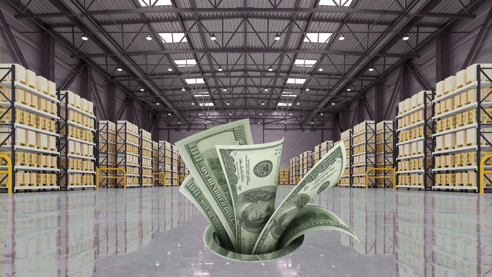 Warehouse Draining Money